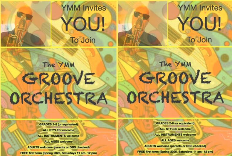 GROOVE ORCHESTRA activated! Groove Orchestra got off to a great start in January with 20+ members and room for plenty more! (Grades 2-8). Please email admin@youngmusicmakers.co.uk if you’d like to join us!